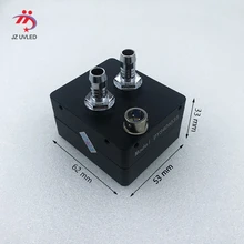 100 Вт DYS40COB Светодиодный УФ лак для отверждения чернил лампа для TOPME УФ планшетный принтер Ricoh G5 печатающая головка гель для лечения ультрафиолетового светодиодный свет