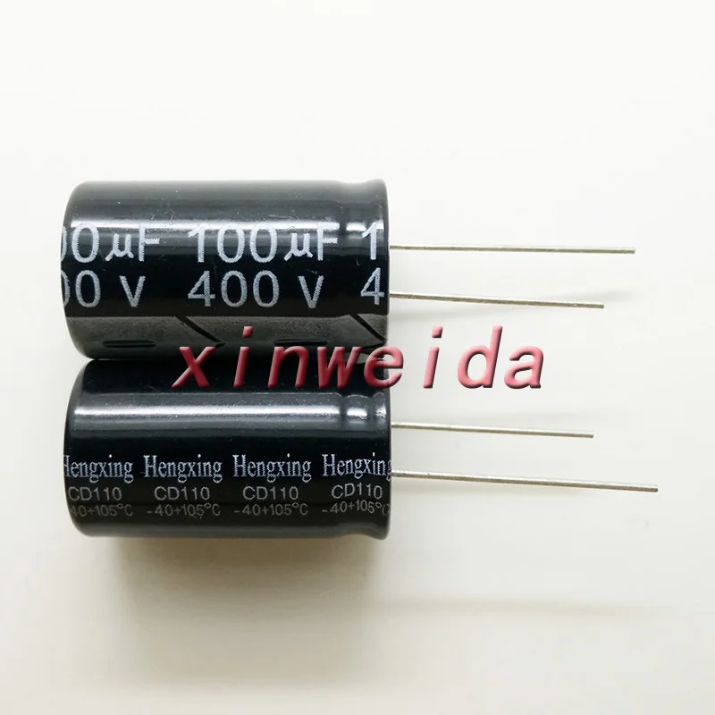 Горячая Распродажа! 400V 100UF 18X30 новые детали хорошее качество. Электронный