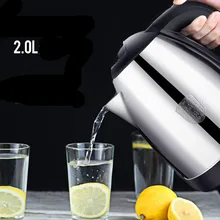 Электрический чайник 304 из нержавеющей стали использует Автоматическое отключение питания открытая защита от перегрева