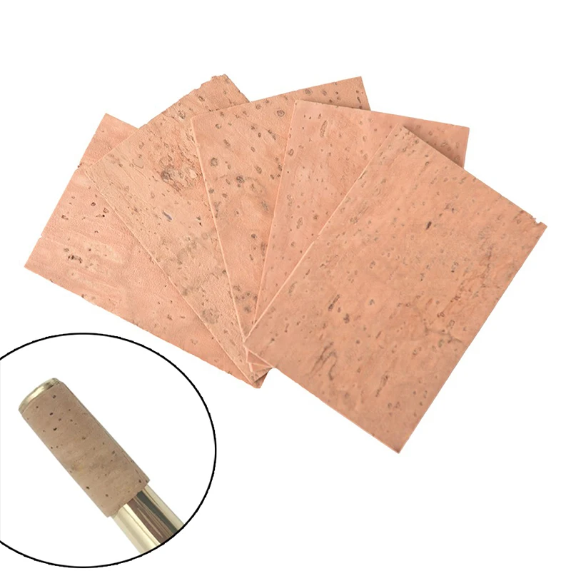 

5Pcs Musical Instrument Accessories Saxophone Corks Soprano/Tenor/Alto Neck Cork Saxophone Parts 61 x 39 x 2 mm