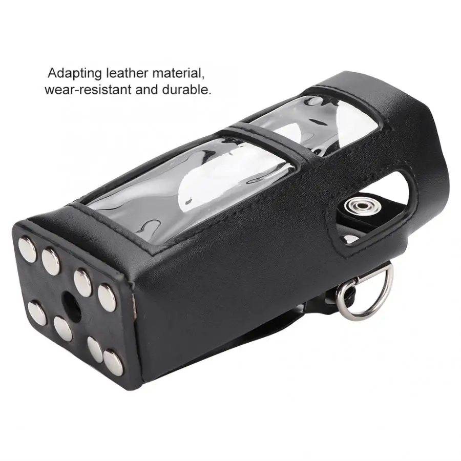 

Professinal Earphone Accessories Headset High Quality Leather Protective Cover Case For Hytera PD780 PD785 Two-Way Digital