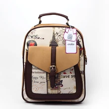 Studenten Schultaschen Frauen Rucksäcke Qualität pu-leder Rucksack