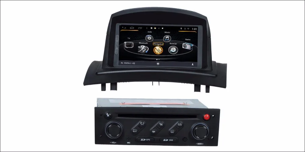 Excellent Liandlee Car Android Multimedia Stereo For Renault Megane II 2008~2010 Radio BT CD DVD Player GPS Nav Map Navigation Audio Video 15