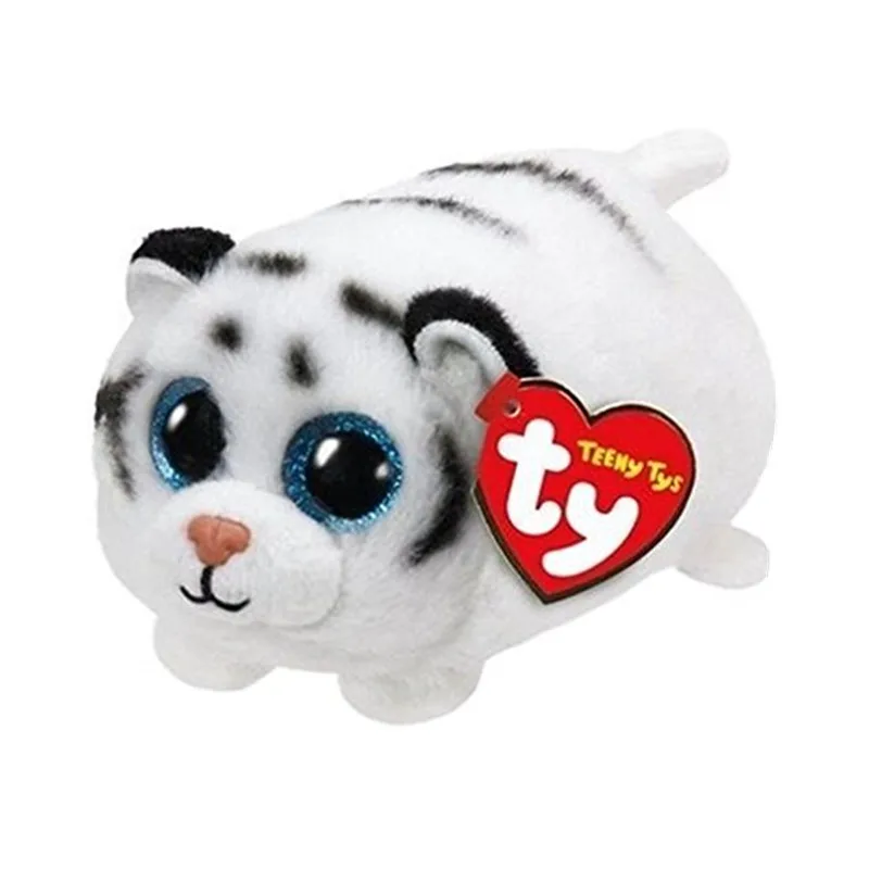 

TY 10CM Beanie Boo Teeny Tys ZACK Tiger Unicorn Leopard Owl Tiggy Tiger Wallie Alligator Slippery Seal Doll Toys for Children