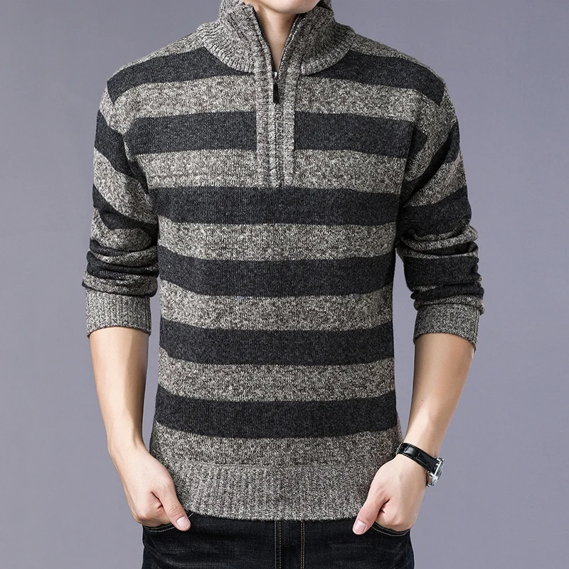 2018 Hot  New Brand Pullover Men Casual Slim Sweaters Coat Outerwear Men High Quality hombre O-Neck Men