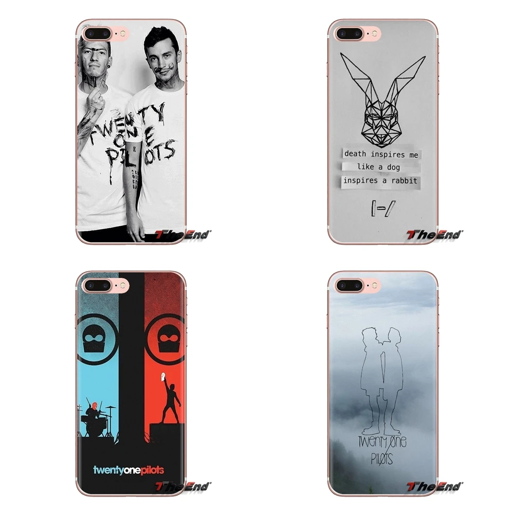 Прозрачные мягкие чехлы для Xiaomi Mi4 Mi5 Mi5S Mi6 Mi A1 A2 5X 6X 8 9 Lite SE Pro Max Mix 2 3 2S 21 Twenty One Pilots |