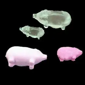 

NEW Stereoscopic Clear Silicone DIY Cartoon pig Mold For Epoxy Resin Jewelry Making Craft Tools resin molds forjewelr