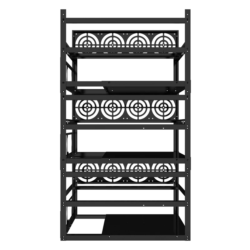 Crypto Coin Open Air Mining Frame Rig Sever rack 8 GPU Case 24 Video card Eth ETC BTC ZEC XMR RX 480 570 GTX 1080 1070 P104 P106 Crypto Coin Open Air Mining Frame Rig Sever rack 8 GPU Case 24 Video card Eth ETC BTC ZEC XMR RX 480 570 GTX 1080 1070 P104 P106