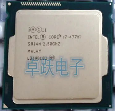Intel Original i7-4770T i7 4770T 2 5 GHz LGA 1150 четырехъядерный настольный процессор | Компьютеры и