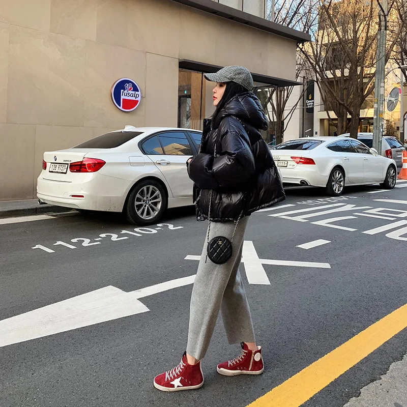 JINBEILEE 2019 Spring New Leather Skateboard Shoes Wild High To Help Increase Small Dirty Shoes Women To Do Old Star Shoes JINBEILEE 2019 Spring New Leather Skateboard Shoes Wild High To Help Increase Small Dirty Shoes Women To Do Old Star Shoes