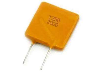 

Resettable fuse 250V 2A polymer Resettable fuse T250-2000.