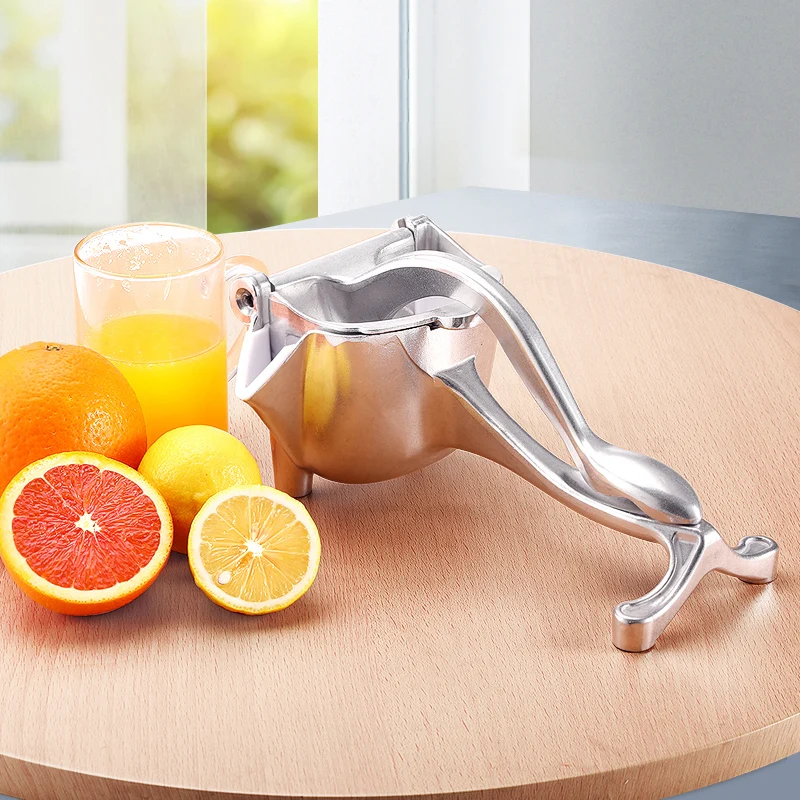 

Aluminum Alloy Mini Manual Fruit Juicer Machine Long Lifetime Metal Lemon Juicer Orange Juice Kitchen Aid Fruit Pressing Machine