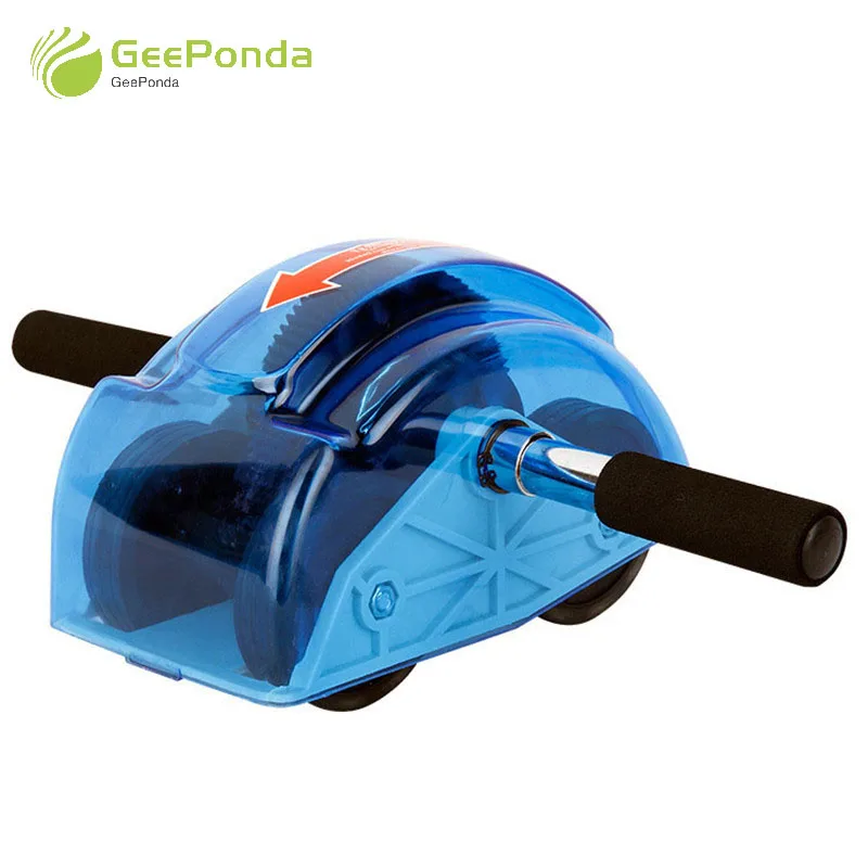 GeePonda Home GYM Spring Gear Ab Roller Wheel for Abdominal Exercise Fitness Four-wheeled Abs Rollers Musculation Abdominaux GeePonda Home GYM Spring Gear Ab Roller Wheel for Abdominal Exercise Fitness Four-wheeled Abs Rollers Musculation Abdominaux