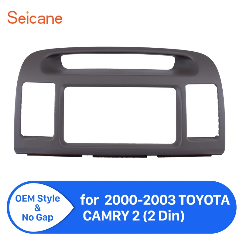 Seicane In Dash 2 Din Car Stereo Fascia Panel Radio Install Frame