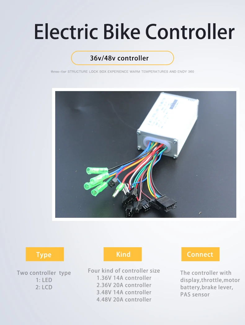 Top JS Waterproof LCD900 Display Electric Motor for Mountain Electric bicycle parts with PAS bldc Controller LCD900 Display Suitable 2