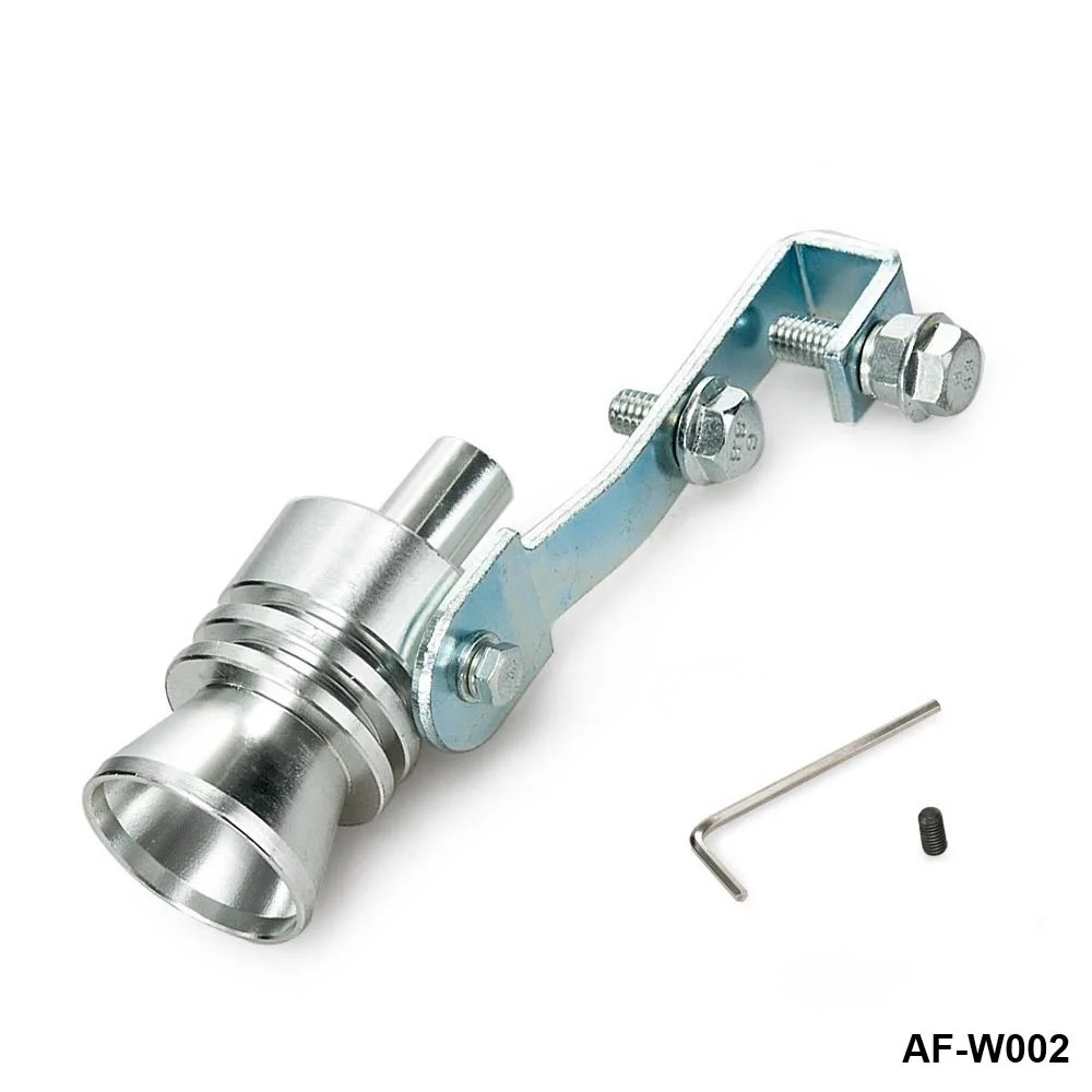 

SIZE L Turbo Whistle Bov Sound Simulator Blow Off Muffler Exhaust Tip Pipe AF-W002 (1PC)