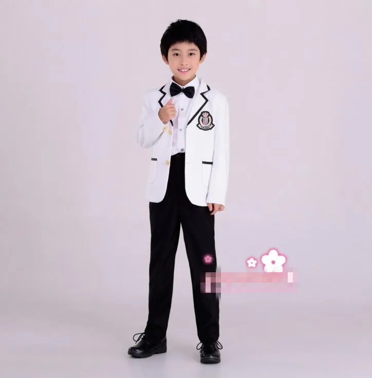 Slim Children s costumes Stage Performance five piece suit for Boys boys suits for weddings jacket