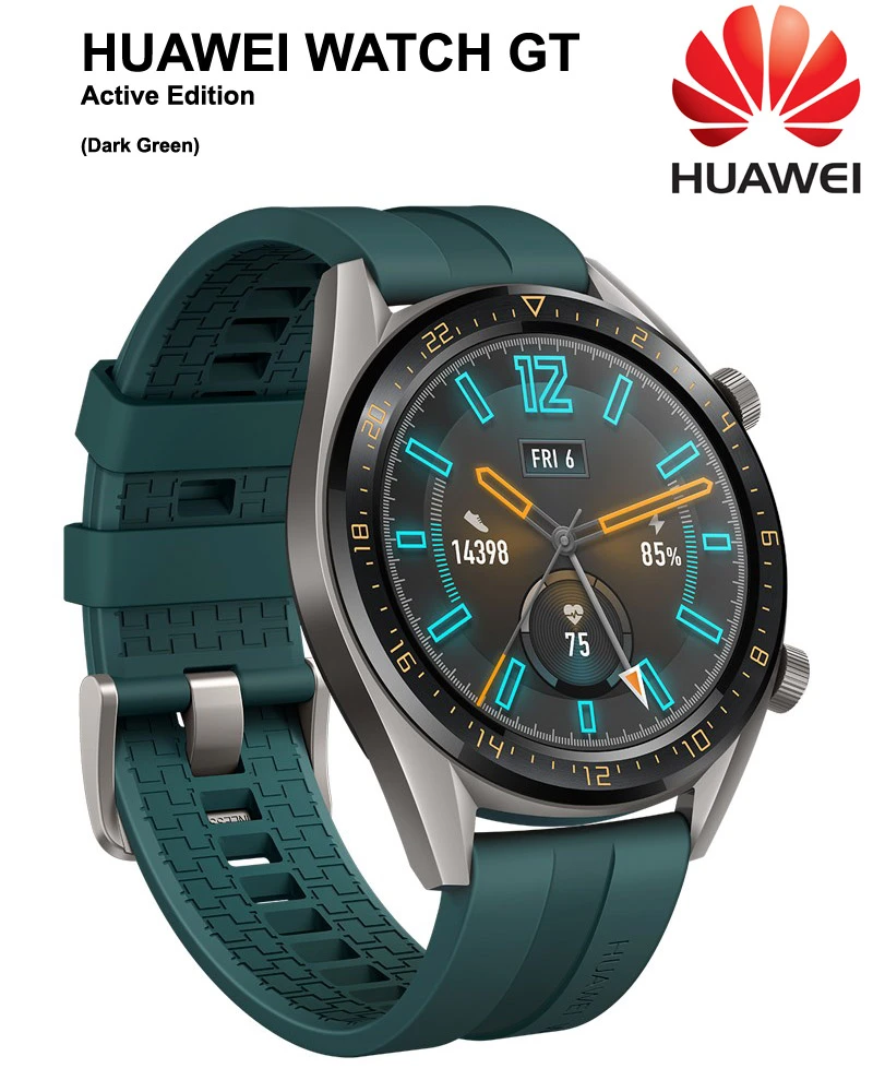 Huawei Smart Watch Gt Active Version 19 New Sports Watch Elegant Stylish Long Battery Life Real Time Heartrate Monitoring Smart Watches Aliexpress