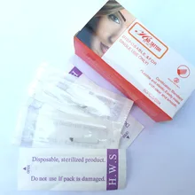 50 шт./кор. 12 микроволоконная игла лезвия 0,2 мм Диаметр Перманентный макияж для ручного татуажа бровей ручка иглы вышивка