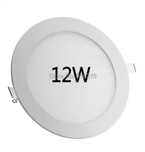 Free Shipping 12W 5” LED Ceiling round Panel Lights LED Down light lamp SMD2835 AC85~265V Cold white/warm white