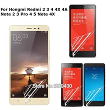 1x For Hongmi Redmi 2 3 4 4X 4A Note 2 3 Pro 4 5 Note 4X 5A 2 Pro Matte High Clear Matte Glossy Screen Protector Protective Film