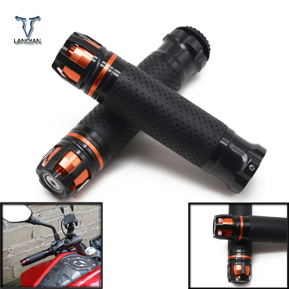

7/8" Motorcycle CNC Accessories Handle Grips Motorbike Handlebar Ends for Aprilia caponord 1200 Rally dorsoduro 1200 rsv mille R