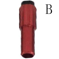 4 шт. тормозной кабель переключения передач кабельный разъем линия Регулировка регулятора корпус крышка микро регулировка болт для MTB BMX дорожный велосипед часть - Цвет: Красный