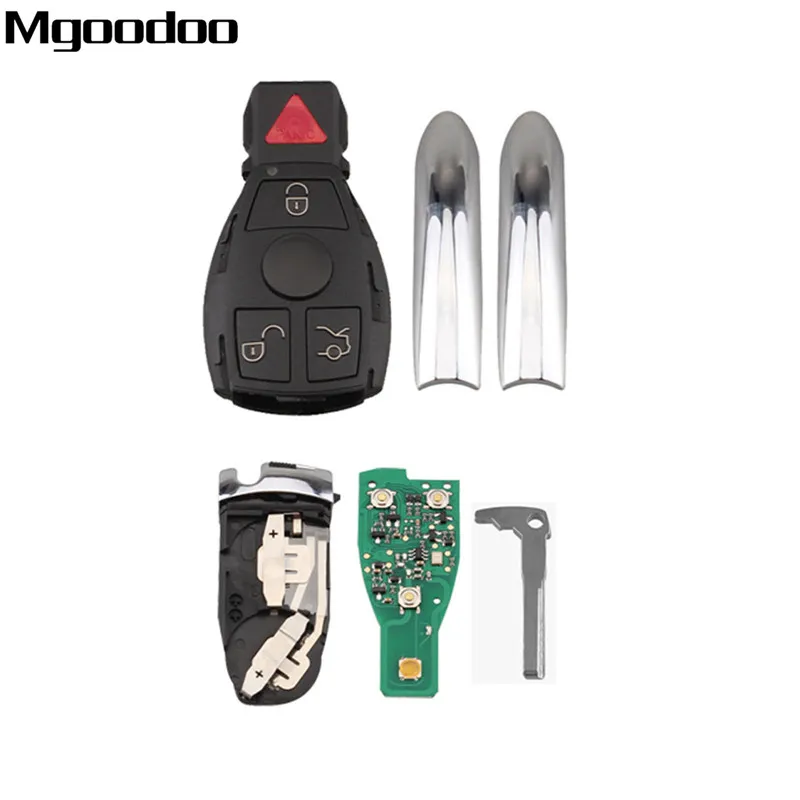 Mgoodoo 315 МГц 4 кнопки дистанционного ключа автомобиля для Mercedes Benz W169 W245 W203 W208 W209 W219 W204 W210 W211 W212 IYZ3312