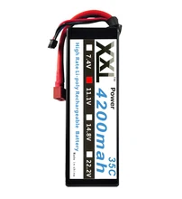 XXL Lipo Battery FPV 11.1v 4200mah 35C 3S Hard Case for Akku Battery RC Car Helicopter 3S Monitor DJI Phantom F450 F550