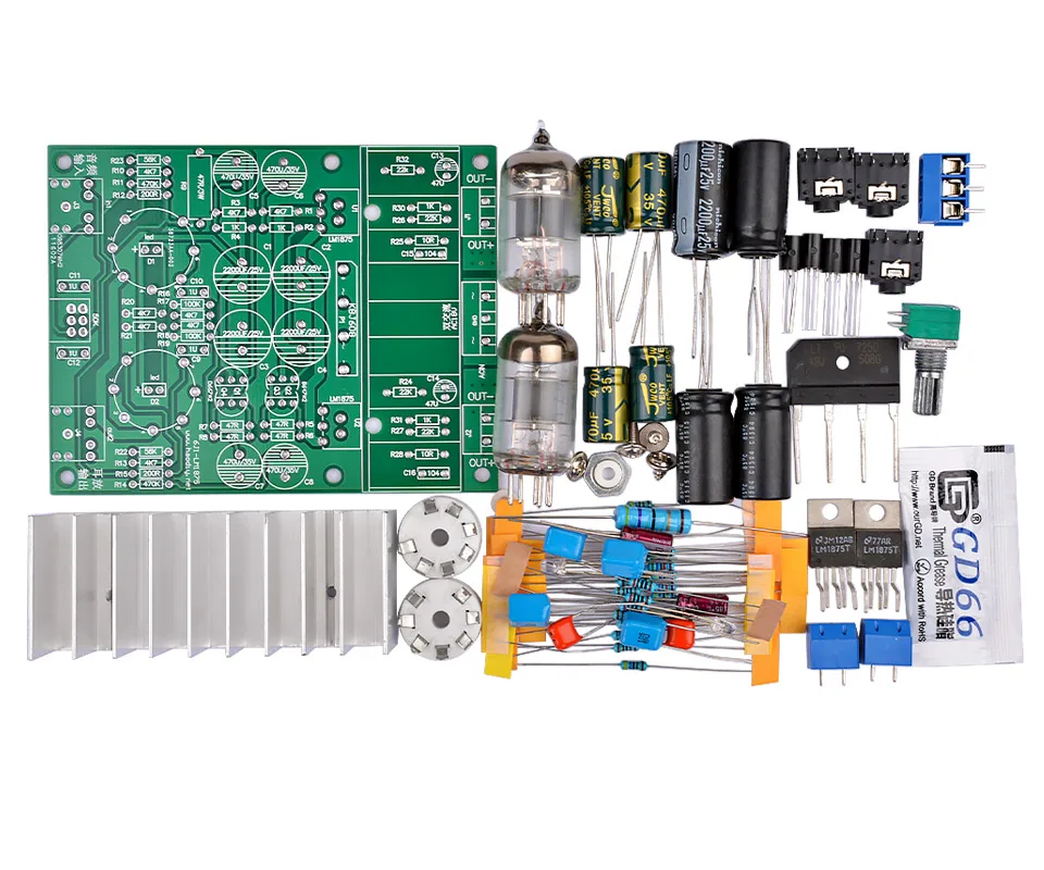 AIYIMA 6j1 ламповый предусилитель усилитель аудио Плата LM1875T усилители для наушников усилитель для DIY наборы предусилителей
