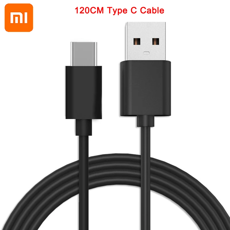 XIAO mi 9 USB type C кабель для быстрой зарядки для mi 8 Max 4 5 5C 5S 6 A1 красный mi 3 3s 4 4A 4X Note 4 4A 5 Plus подходит для всех портов типа C - Цвет: 120CM USB C Cable