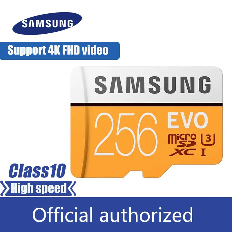 SAMSUNG micro sd карта памяти EVO 32 Гб класс 10 128 ГБ tarjeta micro sd 256 ГБ tf флэш-карта 64 ГБ для смартфонов и планшетов