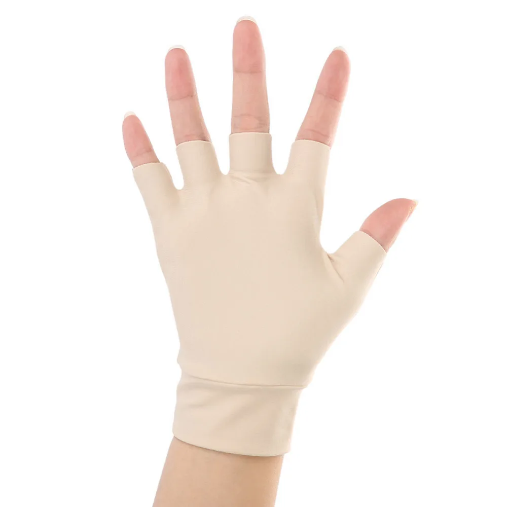 Компрессионные перчатки против артрита, легкие удобные перчатки для ухода за здоровьем, терапевтические перчатки, дизайнерские инструменты для ухода за полпальца
