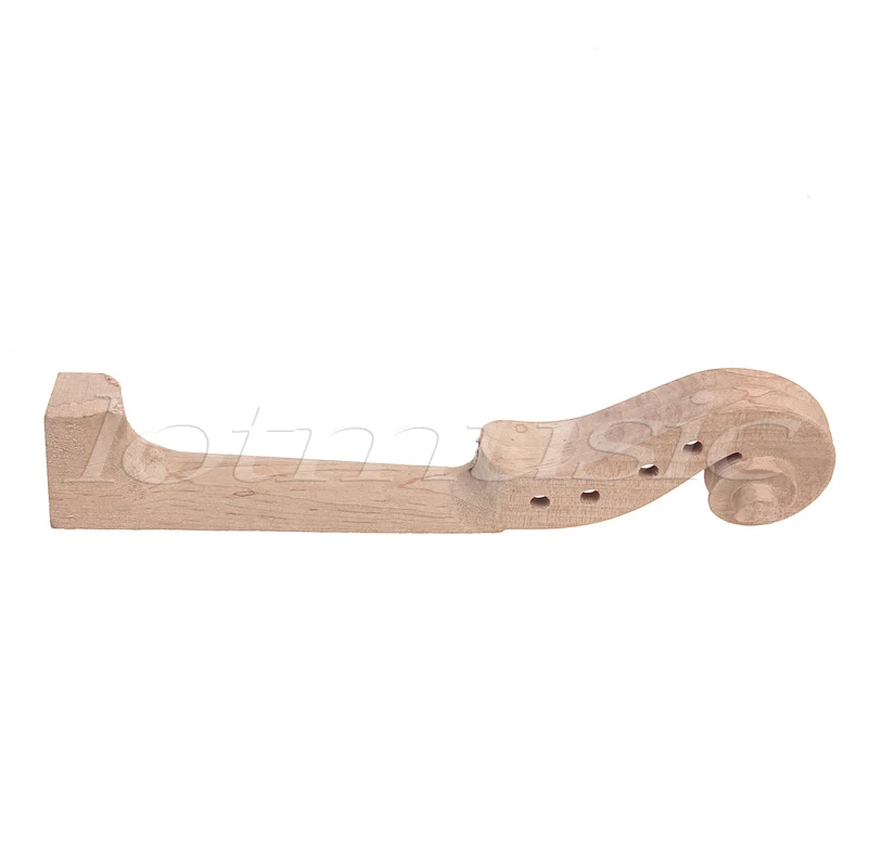 5 комплектов 4/4 Кленовая скрипка воротник ручная резная Шейная детали|violin parts|neck