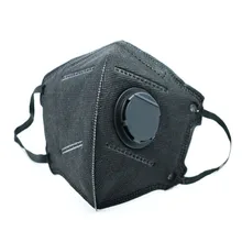Анти-дымка рот маски с клапаном моющийся Сменный фильтр активированный уголь складной пыли маска защитная маска