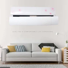 Горячий Регулируемый Кондиционер дефлектор Телескопический воздушный выход Ветер щит для дома