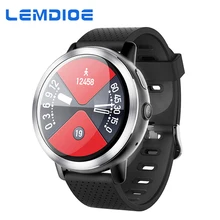 

LEMDIOE LEM8 4G Smart watch Android 7.1.1 with Dial customization 2MP Camera GPS Heart Rate 580Mah Battery for Men Women
