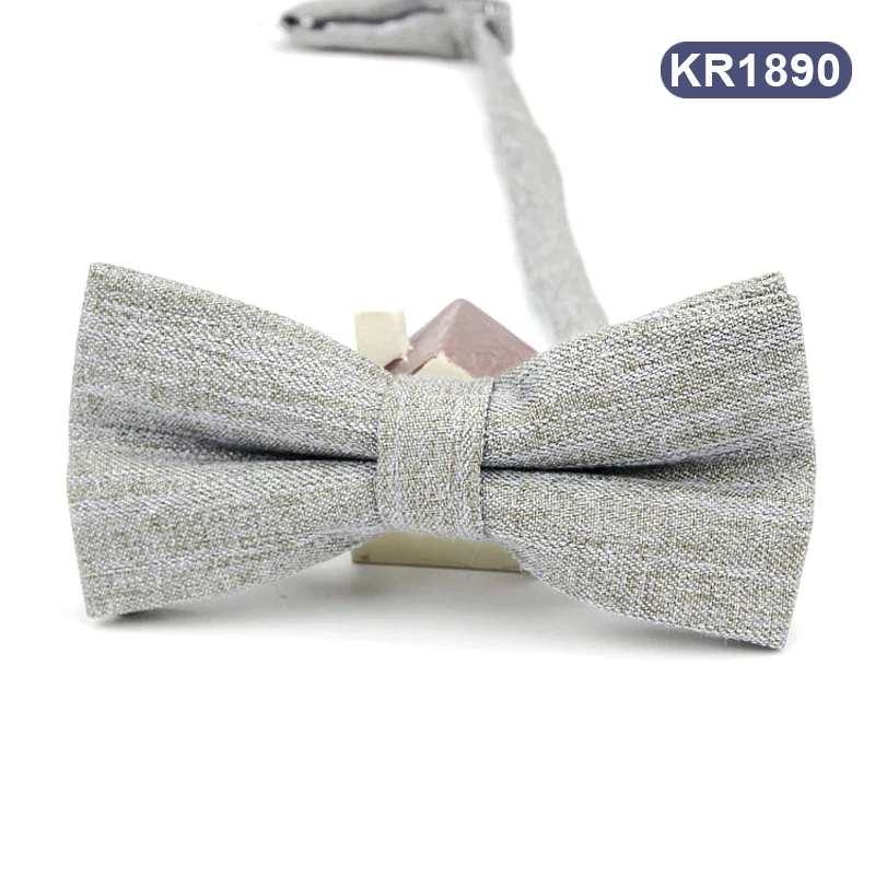 

Men Suits Cotton Bowtie British Bow Tie Slim Butterfly Cravats for Wedding Party Business LBY2018