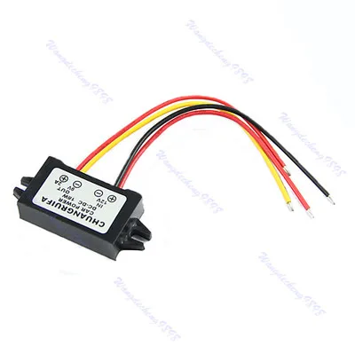 

Car Power Supply Module DC 12V to 9V 2A 18W Converter DC-DC Buck Step Down