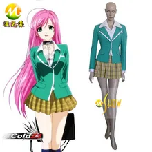 Venta caliente Cos Ropa Moka Akashiya Yokai Academia Cosplay Traje de Uniforme Escolar de Las Niñas Falda de Tamaño Personalizado Traje
