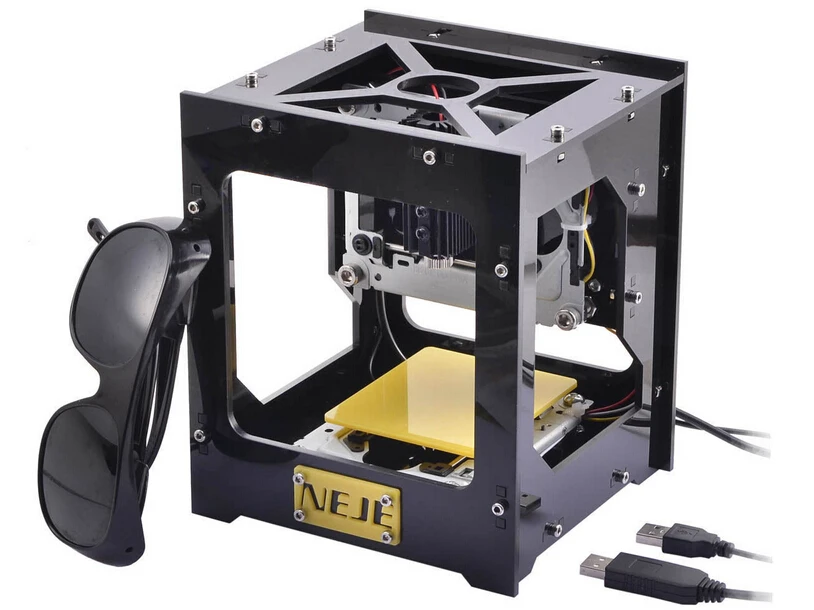 

USB DIY Laser Engraver Laser Printer Wood Engraving machine Paper Card Cutter 300mw 38*38mm