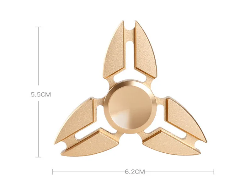 Tri-Спиннер треугольный Краб металлический сплав Спиннер игрушка палец Спиннер Beyblade вращающийся Топ для взрослых детей ручной стресс Beyblade
