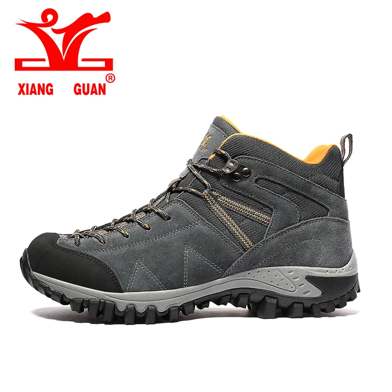 

2017 XIANGGUAN Hiking Boots high for Man Breathable Mountain Climbing Outdoor Shoes high quality Combat boots sneakers 96978