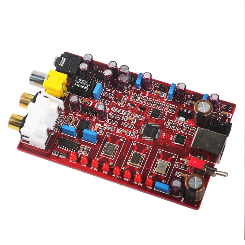 

NEW K.GUSS X9 PCM5102 TDA1308 XMOS USB DAC Amplifier AMP decoder board RCA headphone output 32bit / 384K