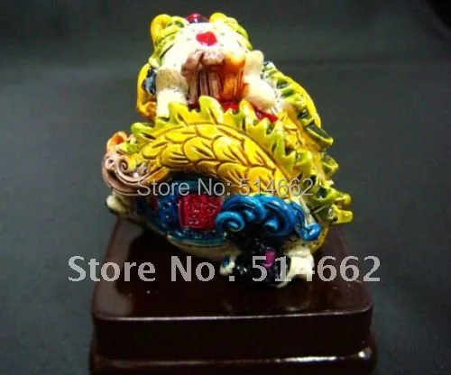 Ручная роспись Китайский Зодиак цветные фигурки дракона|hand paint|figurine dragonhand coloring |
