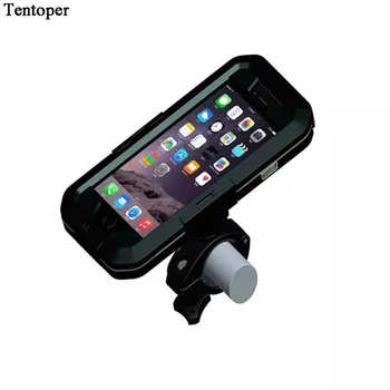 

New High Quality Waterproof Bicycle Bike Phone Holder for iPhone 6 6s 7 7 Plus 5 5s SE Motorcycle Handlebar Mount Bracket Case