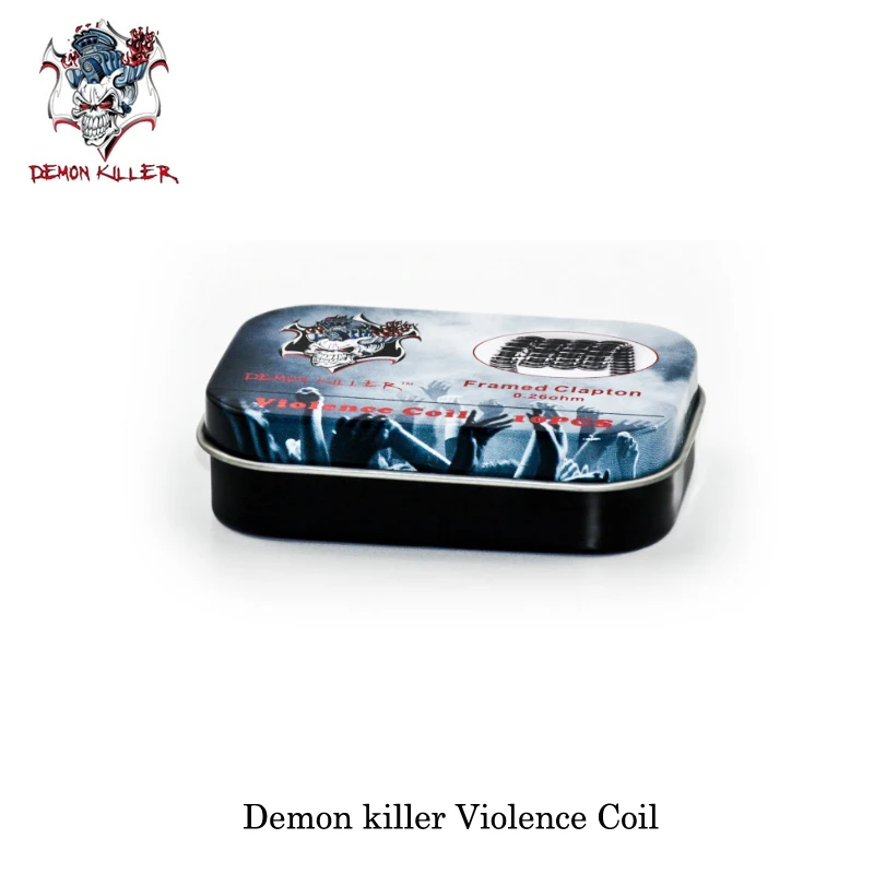 Demon killer Violence coil Alien V 2/Clapception/Framed clapton/Spaced/Tri twisted clapton/Tsuka DIY нагревательный провод для