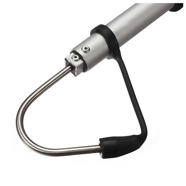 Telescopic Retractable Fish Gaff Stainless Ice Sea Fishing Spear Hook