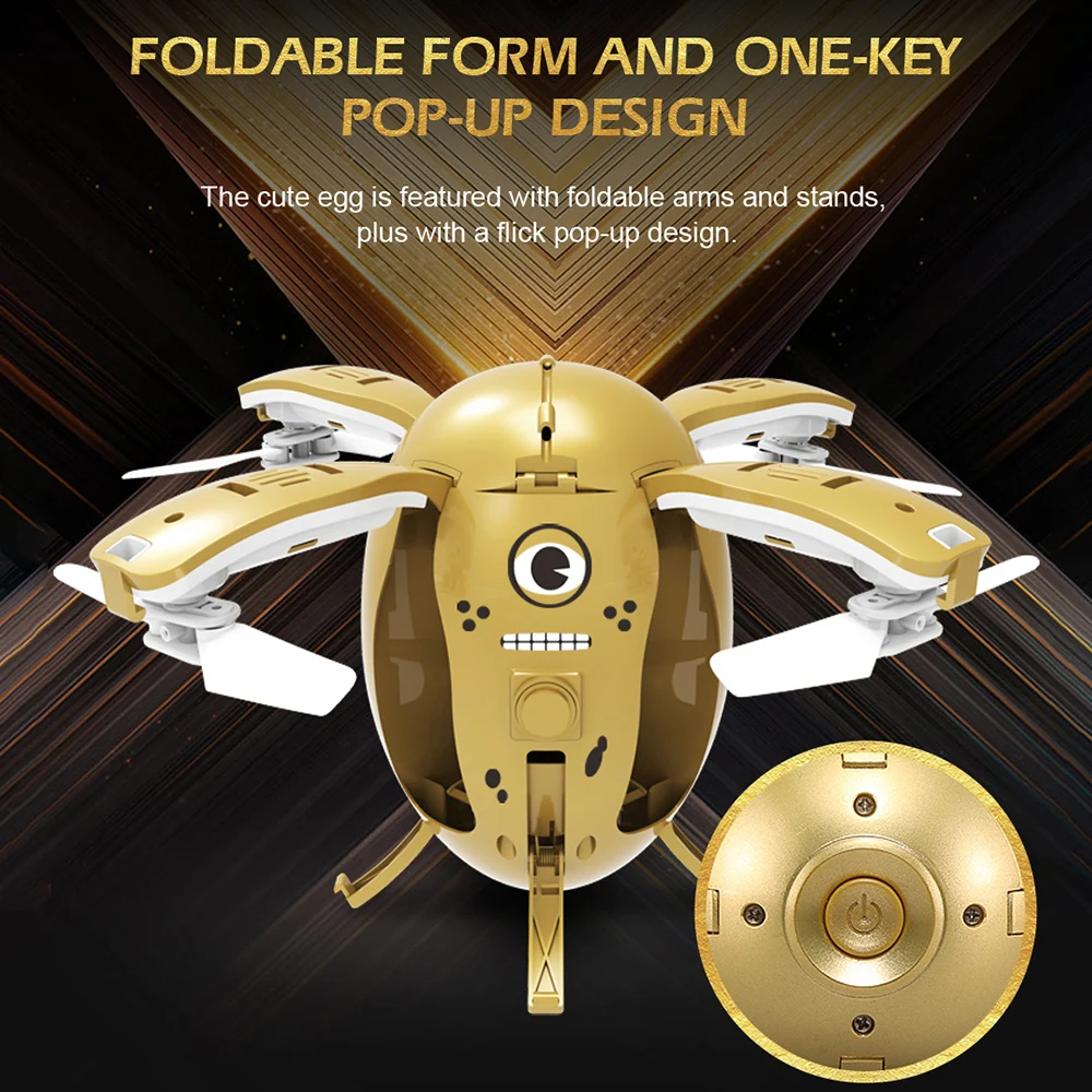 

JJR/C H65 Drone GG Flying Egg 2.4G G-Sensor Control Altitude Hold Foldable RC Drone RC Quadcopter Training Kids Gifts