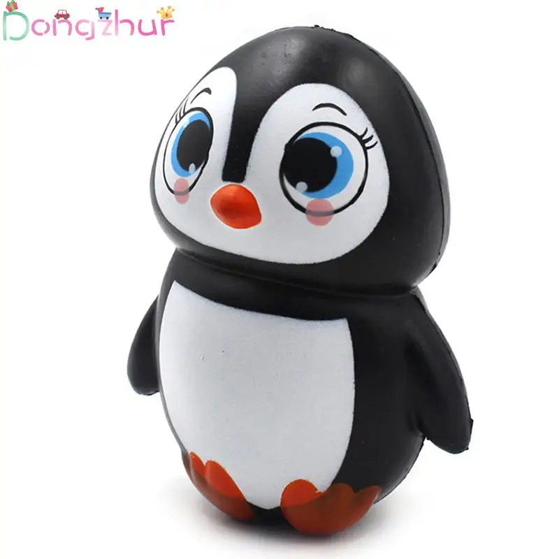 

Squashy Toy Slow Rebound Female Penguin PU Simulation Doll Penguin Children Toy Ornaments Novel Decompression Toy for Kid Gift